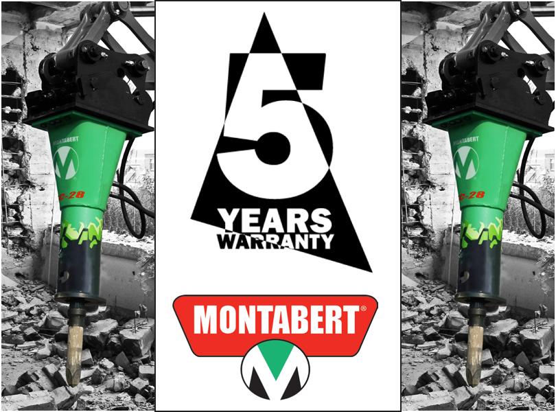Montabert Silver Clip 5 year Warranty